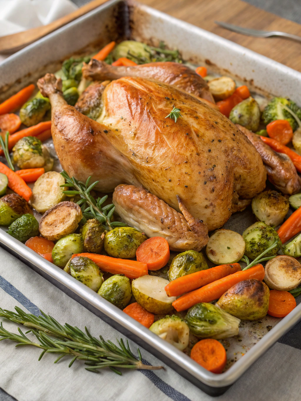 Easy Sheet Pan Turkey and Cauliflower (30 Minutes!)