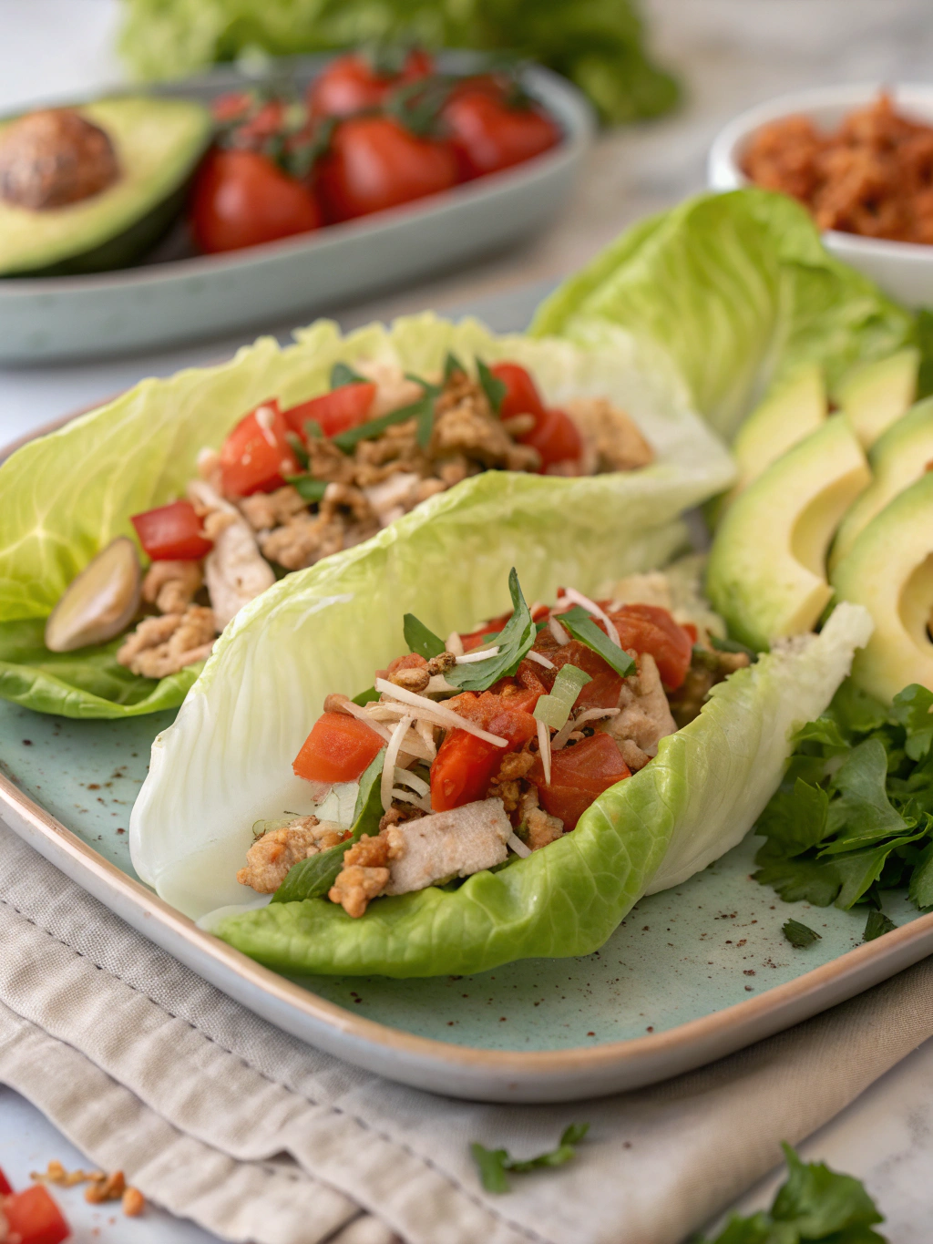 Easy Turkey Taco Lettuce Wraps in 18 Minutes