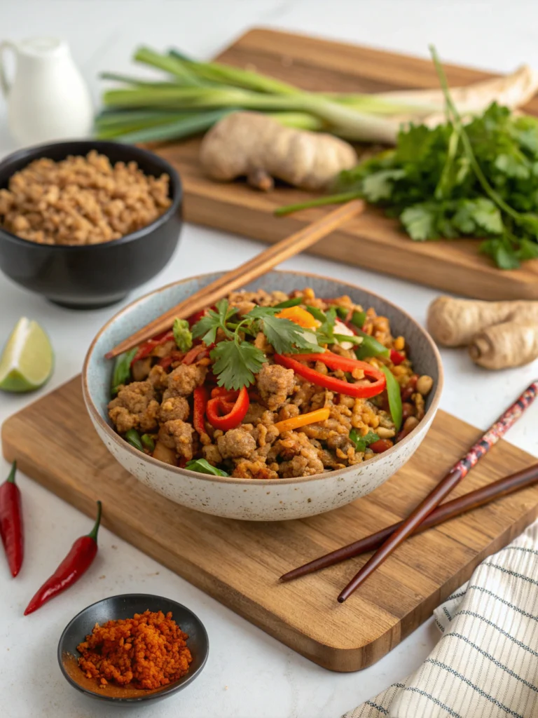 Quick 15-Minute Asian Ground Turkey (Easy Weeknight Dinner)