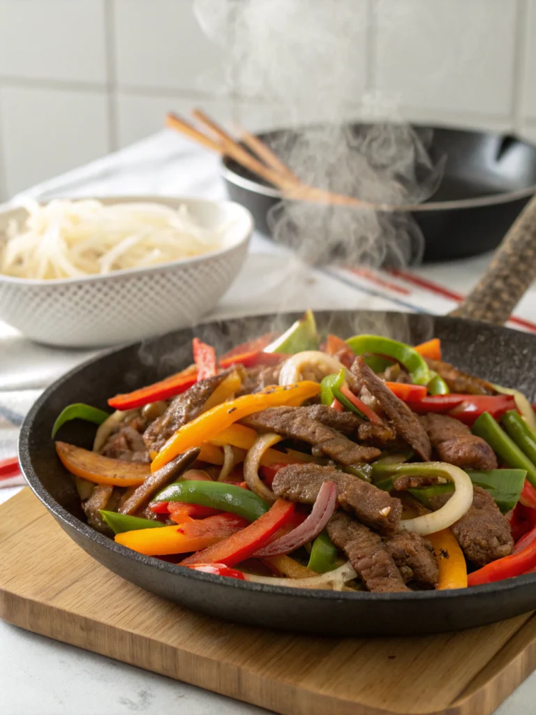 Quick Beef Stir-Fry with Ginger Soy in 22 Minutes