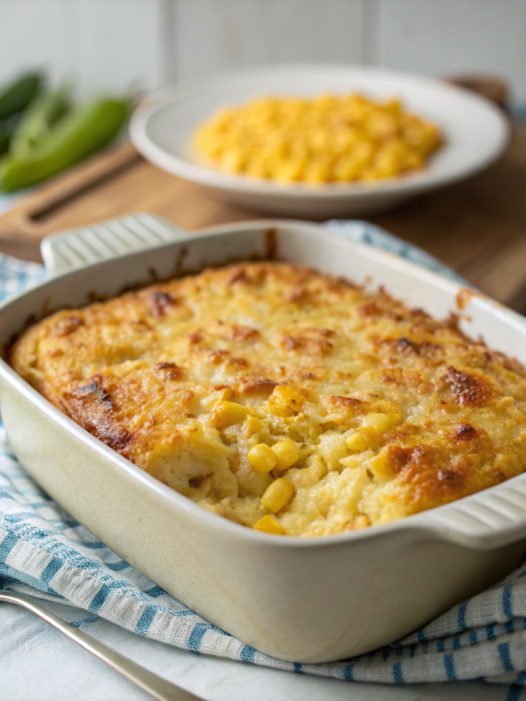 Best Jiffy Corn Casserole (5 Ingredients!)
