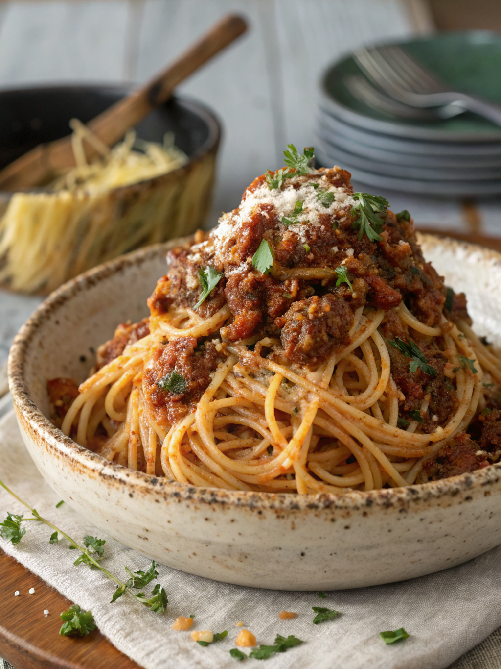 Easy Dirty Spaghetti Recipe (Viral 30-Minute Cajun Pasta)