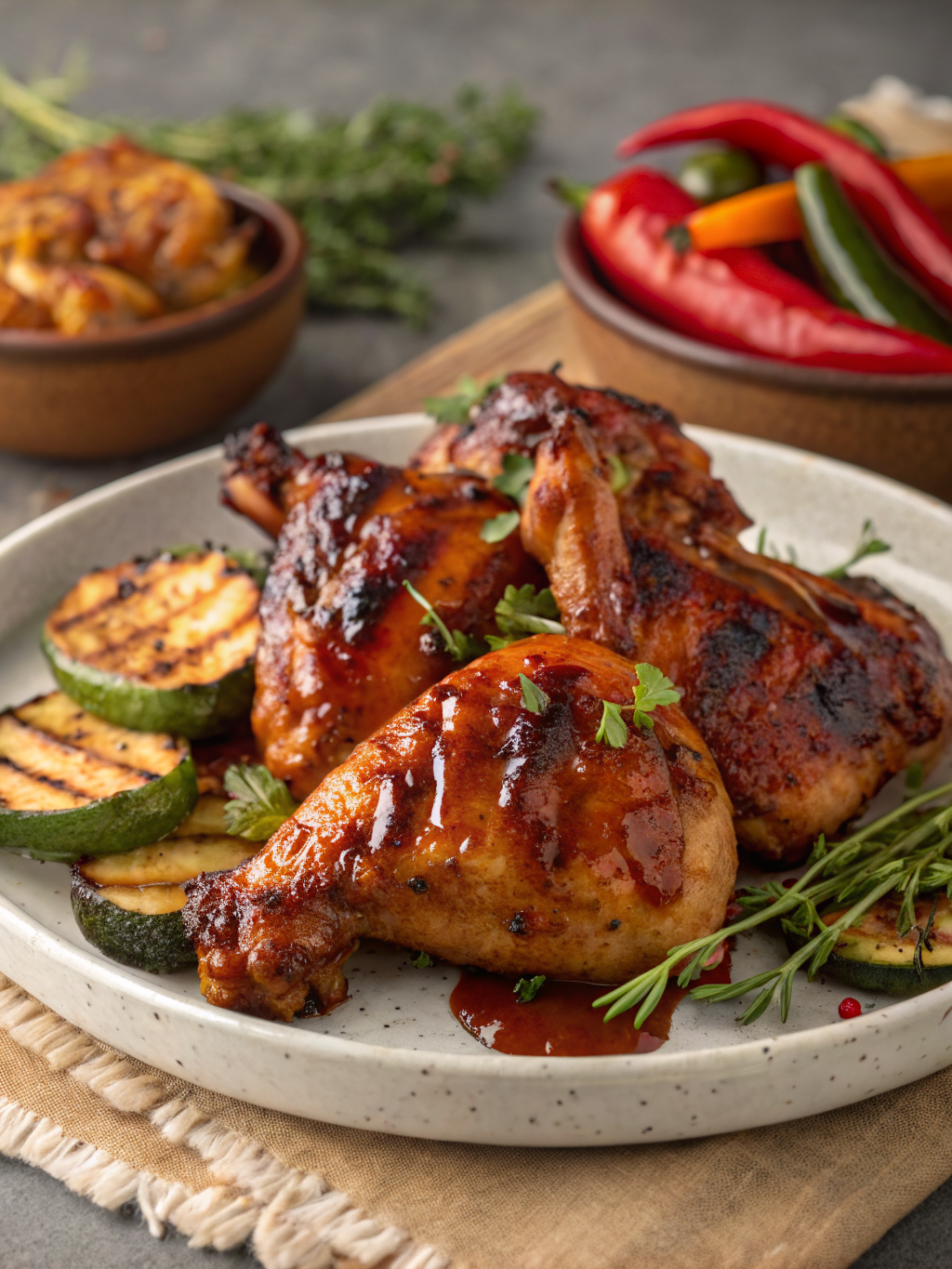 Easy Grilled BBQ Chicken (45-Min Summer Recipe)