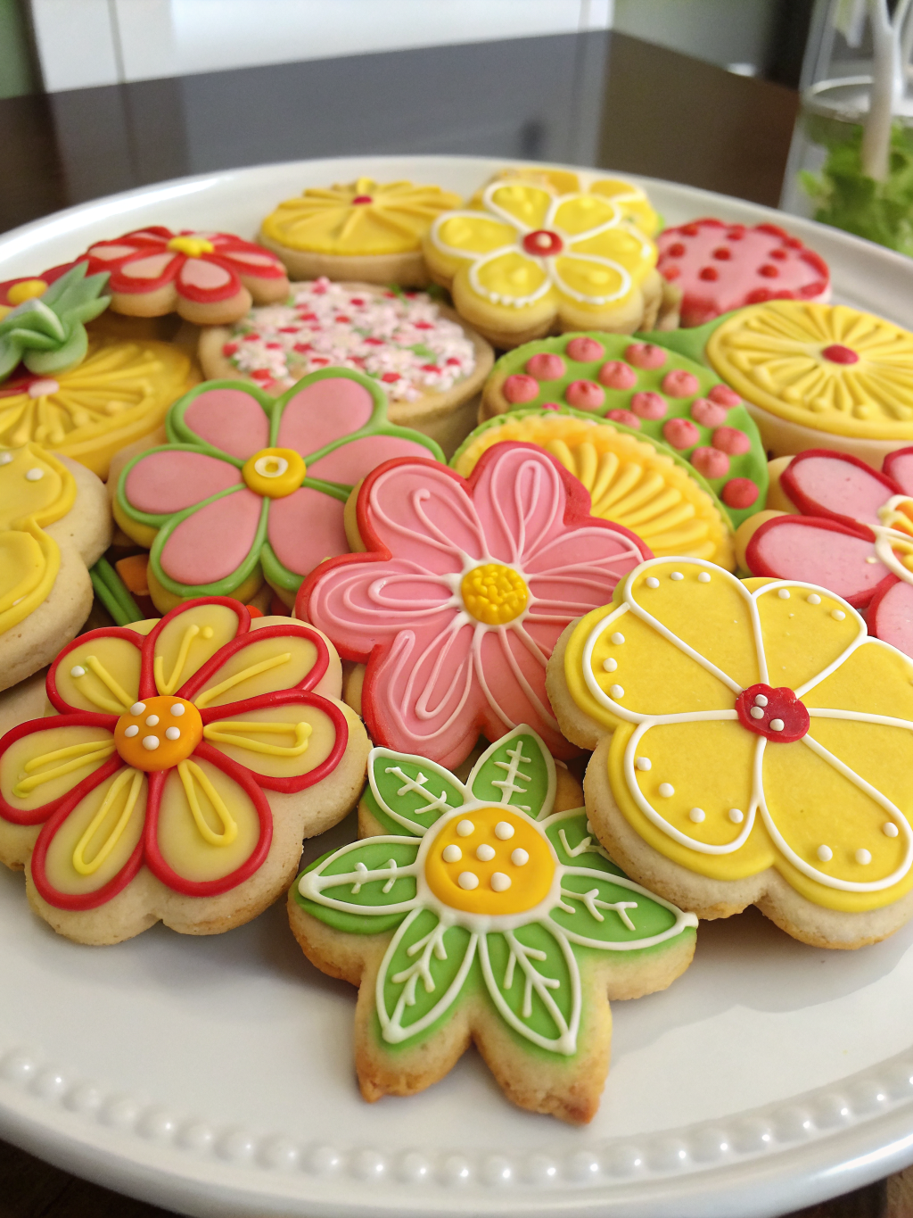 Easy Spring Flower Cookies (Perfect for Easter!)