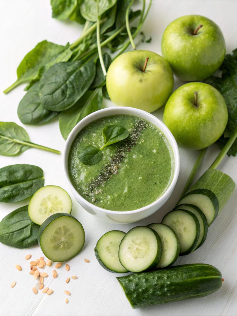 5-Minute Green Detox Smoothie Recipe (So Easy!)