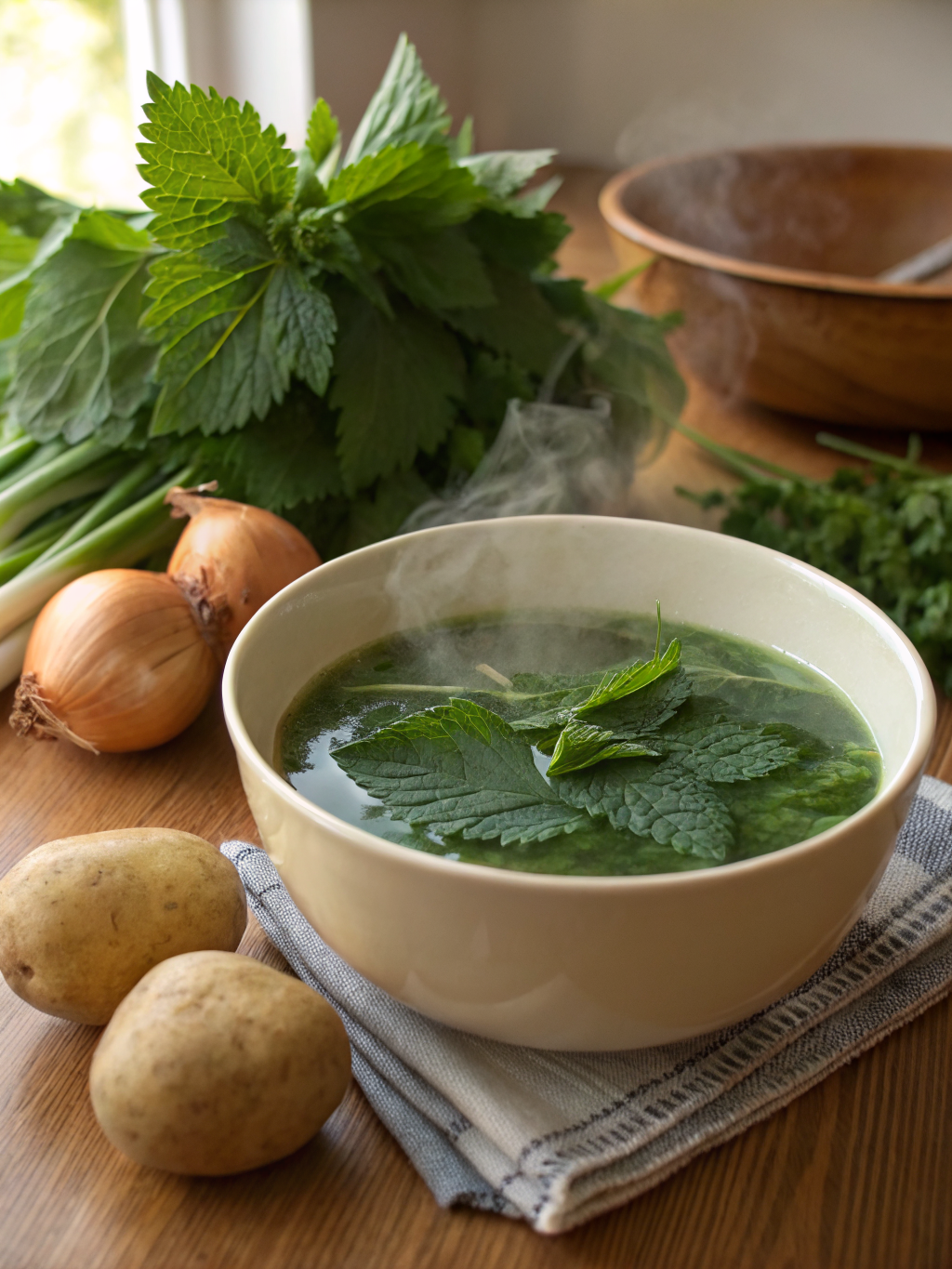 Easy Creamy Nettle Soup (Ready in 35 Minutes!)