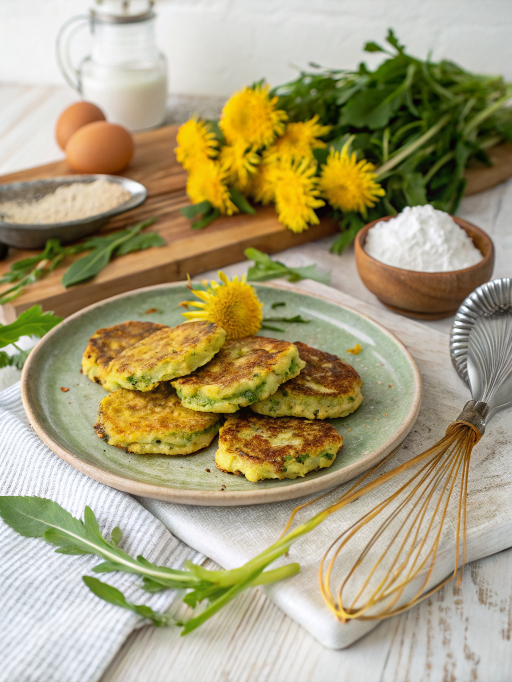 Easy Dandelion Fritters Recipe (25-Minute Spring Snack)