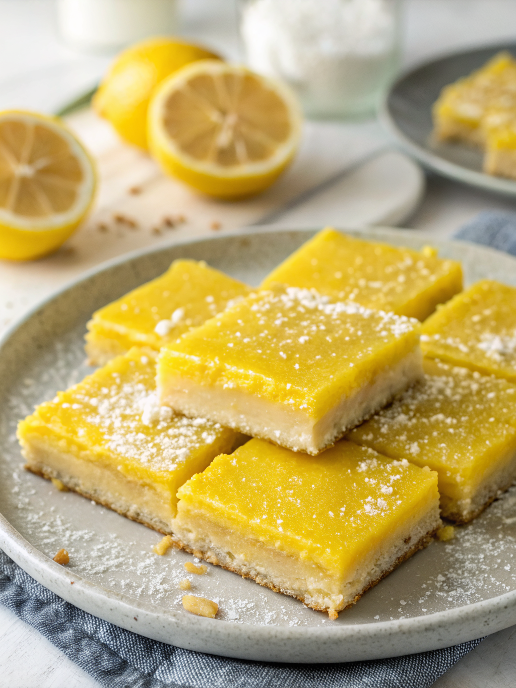 Easy Gluten Free Almond Flour Lemon Bars Recipe