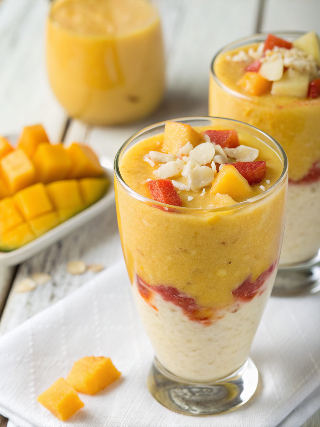 Easy Mango Banana Smoothie (5 Minutes!)