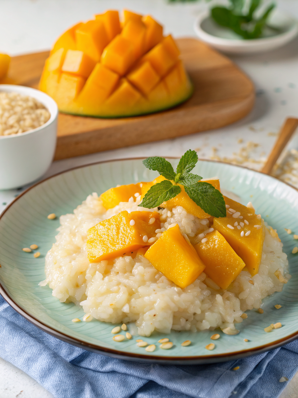 Easy Mango Sticky Rice (Authentic Thai in 60 Min)