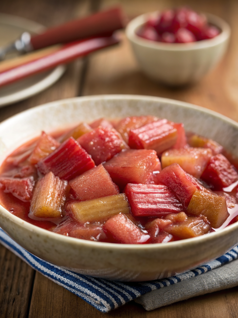 Easy Stewed Rhubarb Recipe (Ready in 20 Minutes!)