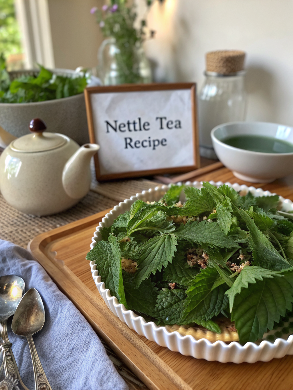 Quick 15-Min Detox Nettle Ginger Tea Recipe