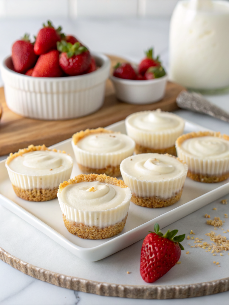 10-Minute No-Bake Cheesecake Cups (Set-Fast Trick!)