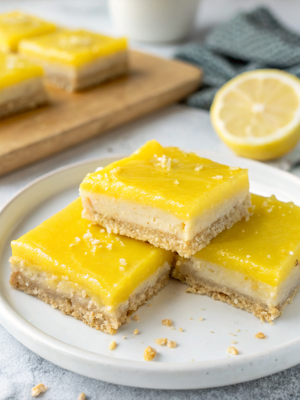 15-Minute No-Bake Lemon Bars (No Oven Required!)