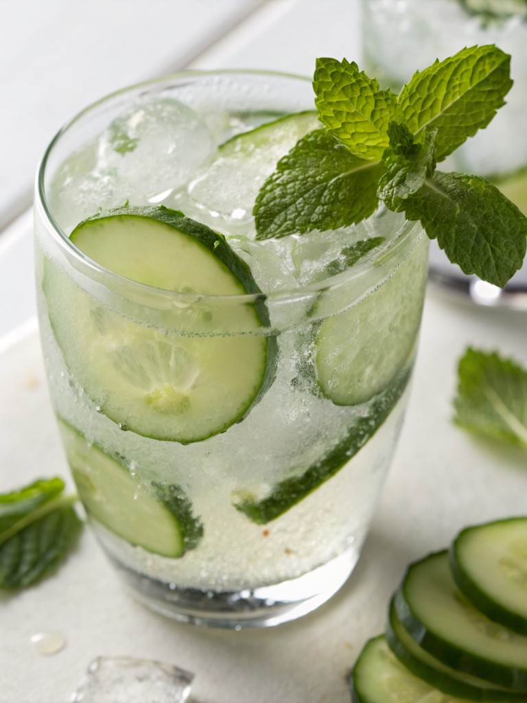5-Minute Cucumber Mint Cooler (No Bitter Taste!)