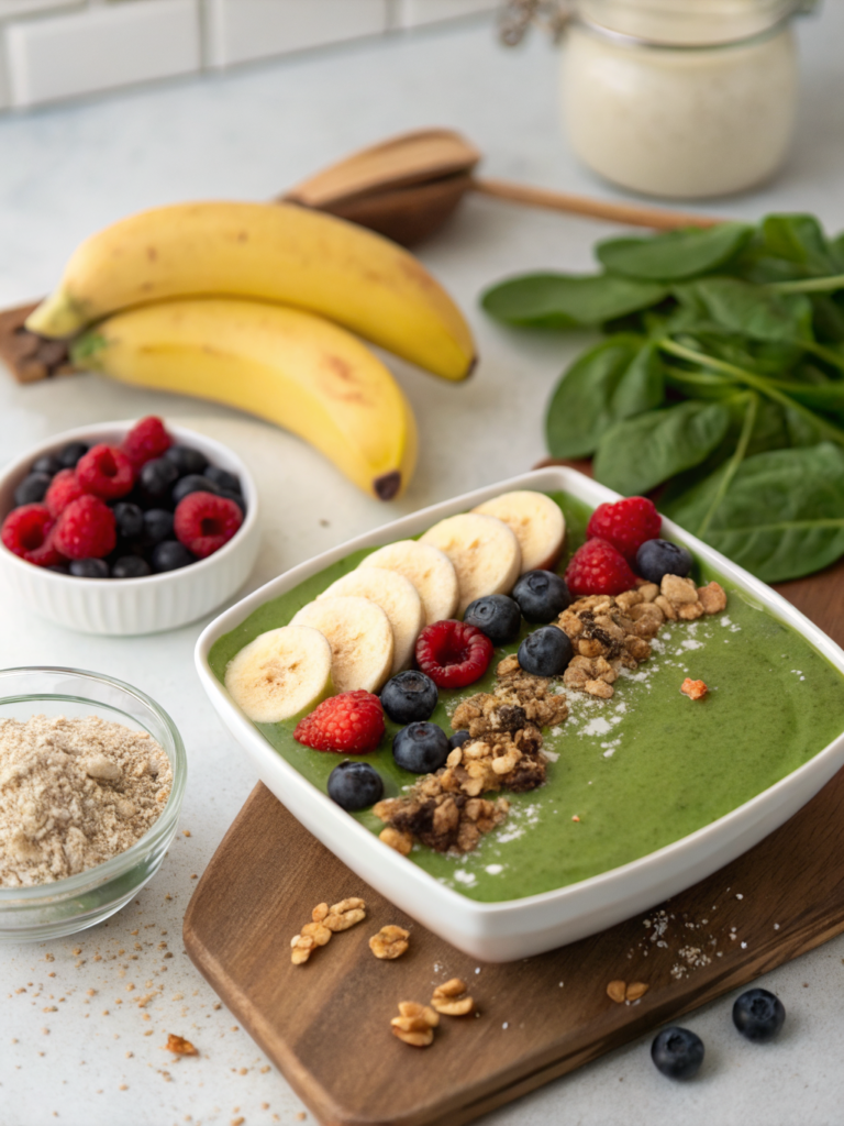 5-Minute Protein Smoothie (Keeps You Full for Hours)