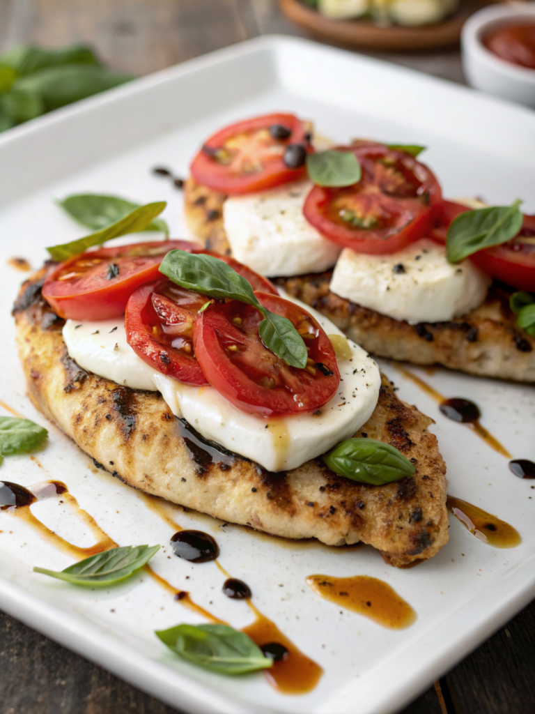 Quick Caprese Chicken in 20 Minutes – Never Dry Again