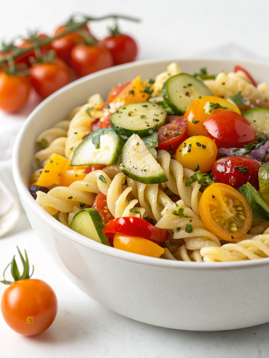 15-Minute Pasta Salad Recipe That’s Never Bland